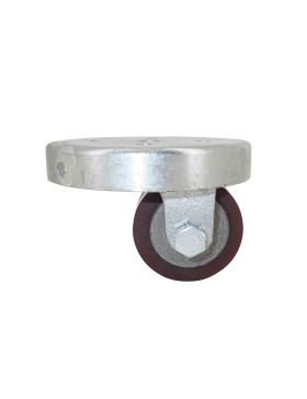 LOW-HEIGHT CAST IRON AND POLYURETHANE WHEEL HEAVY LOAD DIAMETER 50 MM HEIGHT 64 MM LOAD 160 KG - SURB 50 CAST IRON PU