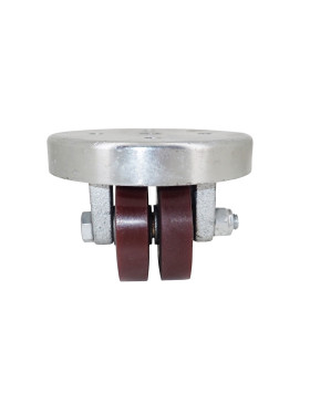 LOW-HEIGHT CAST IRON AND POLYURETHANE WHEEL HEAVY LOAD DIAMETER 50 MM HEIGHT 64 MM LOAD 160 KG - SURB 50 CAST IRON PU