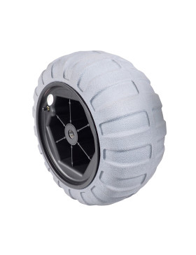ROUE BALLON BASSE PRESSION POUR PLAGE DIAMÈTRE 420 MM CHARGE 80 KILOS AXE 25 MM - ROUE BALLON 16 POUCES