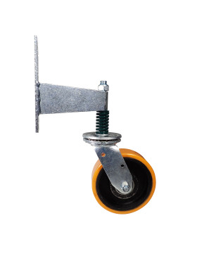 Castor OF SPRING LOADING PIVOTING GATE STRONG LOAD DIAMETER 150 MM LOAD 350 KG