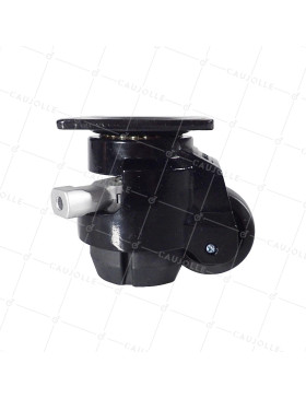 ROULETTE TRANSFORMABLE EN PIED FIXE POUR UTILISATION REGULIERE DIAMÈTRE 50 MM CHARGE 250 KG - STABILISATOR 50 CLIQUET