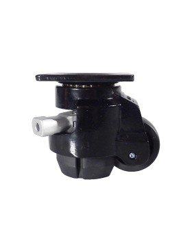 TRANSFORMABLE WHEEL INTO FIXED FOOT FOR REGULAR USE DIAMETER 50 MM LOAD 250 KG - STABILIZER 50 RATCHET