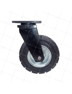 Castor ALL-TERRAIN FOR OBSTACLE DIAMETER 406 MM LOAD 950 KG - TITAN PIV 406 SERIES