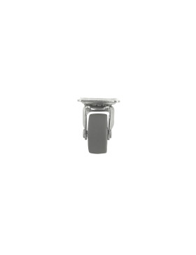 Castor SWIVEL RUBBER ECO DIAMETER 32MM LOAD 18KG - S11C32