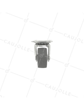 Castor RUBBER SWIVEL ECO DIAMETER 38MM LOAD 28KG - S11C 38