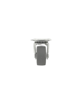 Castor RUBBER SWIVEL ECO DIAMETER 38MM LOAD 28KG - S11C 38