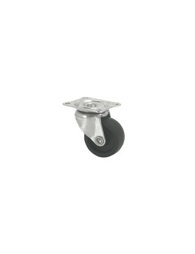 Castor SWIVEL IN ECO POLYPROPYLENE DIAMETER 32MM LOAD 18KG -S11PP 32