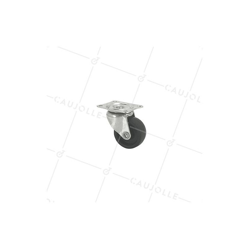 Castor SWIVEL IN ECO POLYPROPYLENE DIAMETER 32MM LOAD 18KG -S11PP 32