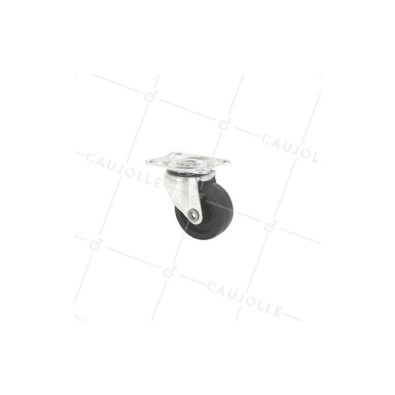 Castor SWIVEL IN ECO POLYPROPYLENE DIAMETER 38MM LOAD 28KG -S11PP 38