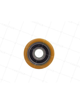 Wheel OF PALLET TRUCK DIAMETER 60 MM LOAD 150 KG AXLE 20 MM - GTP60 30