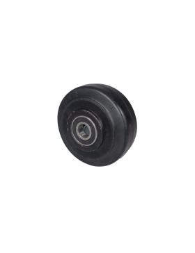 Wheel IN CAST IRON Tread FLEXIBLE CLASSIC DIAMETER 125 MM AXLE 20MM - S2750F125/50 STANDARD