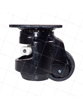 QUICK BLOCK SWIVEL CASTOR DIAMETER 62 MM LOAD 500 KG - STABILIZER 62 RATCHET