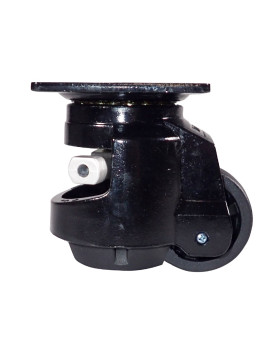 ROULETTE PIVOTANTE QUICK BLOCK DIAMÈTRE 62 MM CHARGE 500 KG - STABILISATOR 62 CLIQUET