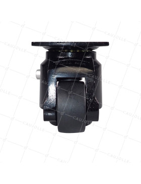 QUICK BLOCK SWIVEL CASTOR DIAMETER 62 MM LOAD 500 KG - STABILIZER 62 RATCHET