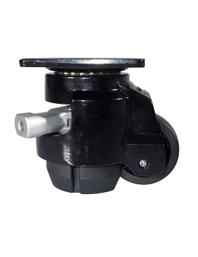 QUICK BLOCK SWIVEL CASTOR DIAMETER 62 MM LOAD 500 KG - STABILIZER 62 RATCHET