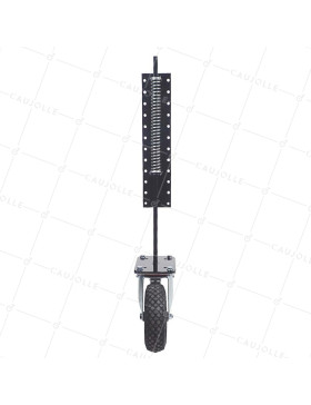 ROUE DE BARRIERE PIVOTANTE S20-1 GONGLEE