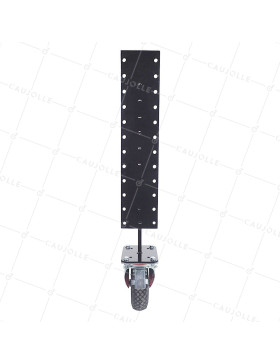 ROUE DE BARRIERE PIVOTANTE S20-1 GONGLEE
