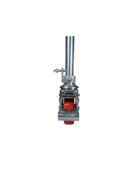 ROULETTE A TIGE FILETEE A FREIN POUR ECHAFAUDAGE DIAMETRE 150MM CHARGE 300 KG