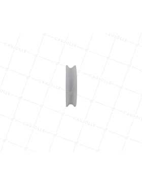 ROUE DE PORTE DE PLACARD POUR ROULETTE BRIQUET (SANS AXE)