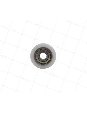 ROUE DE PORTE DE PLACARD POUR ROULETTE BRIQUET (SANS AXE)