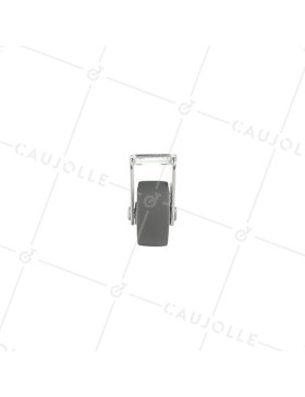 ROULETTE FIXE EN CAOUTCHOUC ECO DIAMETRE 38MM CHARGE 28KG - S17C 38