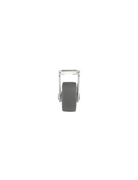 ROULETTE FIXE EN CAOUTCHOUC ECO DIAMETRE 38MM CHARGE 28KG - S17C 38