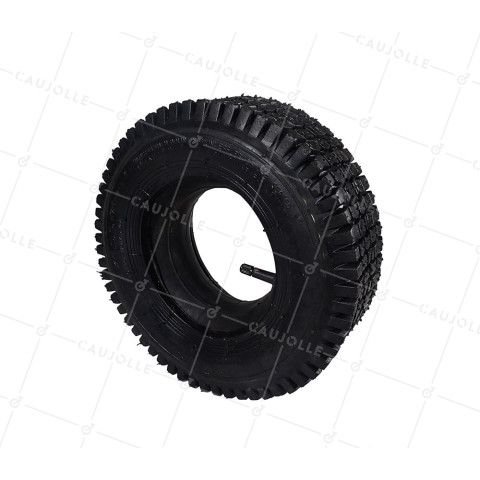 TIRE + INNER TUBE SET DIAMETER 310 MM (13x5) - PN+CH 13-500/6 2 PR PAVES • Caujolle