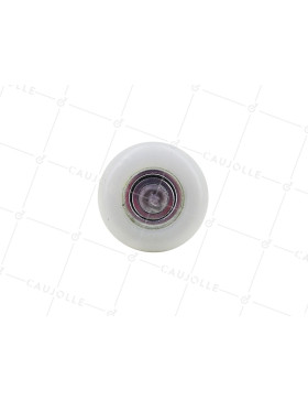 ROULETTE DE PORTE DE GARAGE DIAMETRE 46 MM LONGUEUR 95 MM - GUIDE 46 MM LONG 4' PORTE SECTIONNELLE