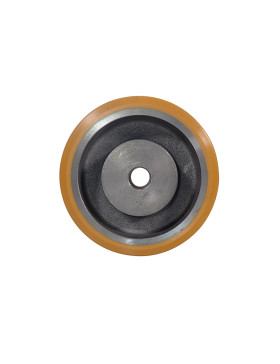 ROUE A CLAVETER EN POLYURETHANE DIAMETRE 150 MM CHARGE 700KG - SFPU 150/50 A CLAVETER A20