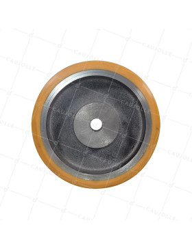 ROUE A CLAVETER EN POLYURETHANE DIAMETRE 200/50 MM CHARGE 950KG - SFPU 200/50 A CLAVETER A20