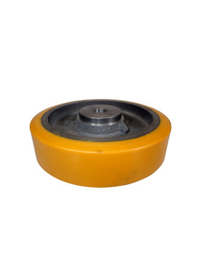 ROUE A CLAVETER EN POLYURETHANE DIAMETRE 200/50 MM CHARGE 950KG - SFPU 200/50 A CLAVETER A20