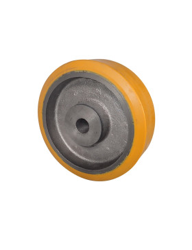 ROUE A CLAVETER EN POLYURETHANE DIAMETRE 200/60 MM CHARGE 1000KG - SFPU 200/60 A CLAVETER A25