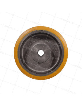 Wheel WITH POLYURETHANE CLAMP DIAMETER 200/60 MM LOAD 1000KG - SFPU 200/60 CLAMP A25