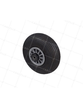ROUE DE DIABLE GONFLÉE DIAMÈTRE 260 MM CHARGE 150KG ROULEMENT A BILLES 16MM - S2700P 260/85 4PR LIGNE R BILLES  16 • Caujolle