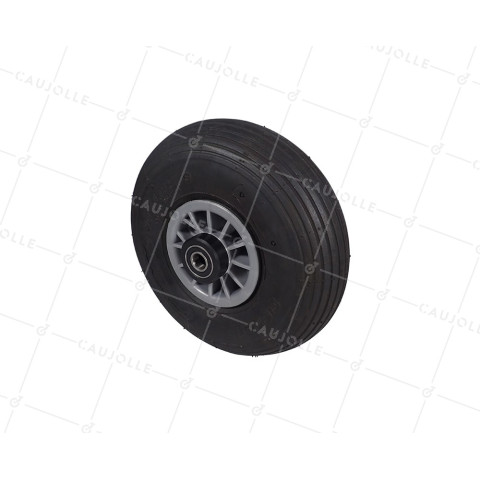 Wheel DE Hand truck INFLATED DIAMETER 260 MM LOAD 150KG Bearing BALL BEARINGS 16MM - S2700P 260/85 4PR LINE R BALLS 16 • Caujolle
