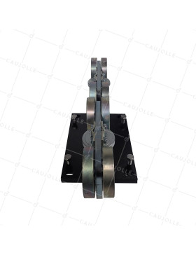 MONTURE DE PORTAIL EN PORTE A FAUX MANTION® 9978S POUR OUVERTURES DE PLUS DE 9 METRES
