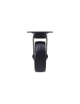 Castor BLACK DESIGN Wheel NYLON DIAMETER 75 MM LOAD 45KG - BLACKNYLON 75P