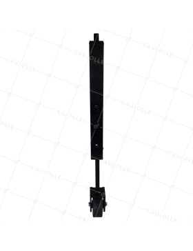 ROULETTE DE PORTAIL EXTRA LONGUE A RESSORT DIAMETRE 100 MM CHARGE 100 KG