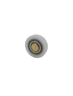 GALET BRIQUET AVEC AXE EN LAITON A SERTIR DIAMETRE 30 MM CHARGE 25 KG AXE 7 MM