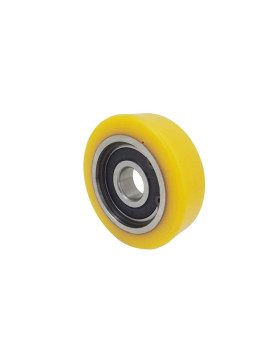 Wheel SURMOULE IN SUPER ELASTIC POLYURETHANE 65 SHORE A