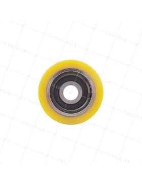 GALET SURMOULE EN POLYURETHANE SUPER ELASTIQUE 65 SHORES A