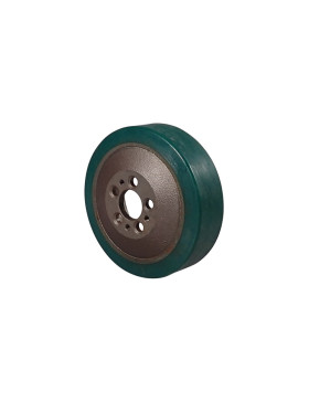 Wheel MOTRICE OF SCRUBBER 75 SHORES GREEN 5 HOLES