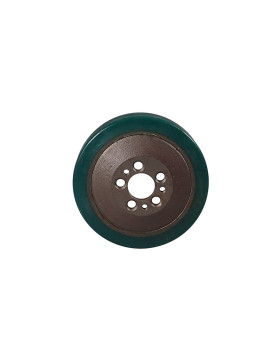 Wheel MOTRICE OF SCRUBBER 75 SHORES GREEN 5 HOLES