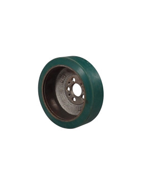 ROUE MOTRICE D'AUTOLAVEUSE 75 SHORES A VERT 5 TROUS