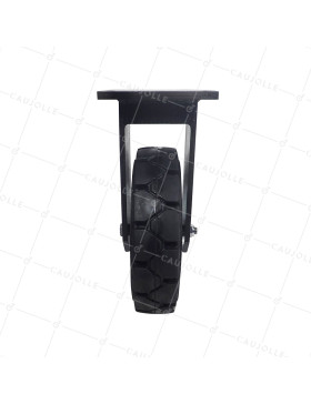 Castor ALL-TERRAIN FOR LARGE OBSTACLE DIAMETER 406 MM LOAD 950 KG - TITAN FIXED SERIES 406