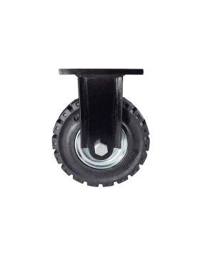 ROULETTE TOUT TERRAIN POUR OBSTACLE DIAMETRE 250 MM CHARGE 450 KG - SERIE TITAN FIXE 250