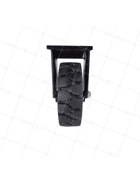 Castor ALL-TERRAIN WHEEL FOR OBSTACLE DIAMETER 250 MM LOAD 450 KG - TITAN FIXED SERIES 250