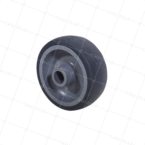 ROUE ANTISTATIQUE DE DIAMETRE 63 MM CHARGE 40 KG R INFERIEUR 104 Ohm • Caujolle