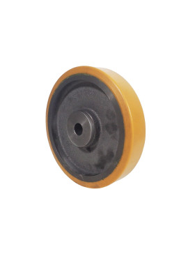 ROUE A CLAVETER EN POLYURETHANE DIAMETRE 250/50 MM CHARGE 1100KG - SFPU 250/50 A CLAVETER A25