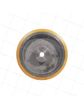 ROUE A CLAVETER EN POLYURETHANE DIAMETRE 250/50 MM CHARGE 1100KG - SFPU 250/50 A CLAVETER A25